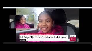 OMG jag är med i SVT morgon studio. jag var liten nervös men ..