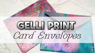 Gelli Printed Card Envelopes