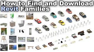 How to find and Download Families for Revit Tutorial