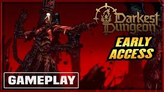 DARKEST DUNGEON 2 II  One Hour Early Access Gameplay - Hardcore Roguelike Turn Based RPG | PC Epic