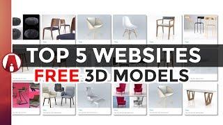 Top 5 Websites for FREE 3D Models