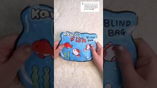 Kawaii Fish Blind Bag️ satisfying DIY toy opening #ASMR #blindbag #papercraft #paperdiy