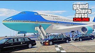 GTA 5 LSPDFR Online - President Escort To Air Force One (Donald Trump)