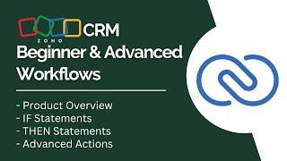 Zoho CRM Beginner & Advanced Workflows Full Tutorial