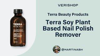 Terra Beauty Products Terra Soy Plant Based Nail Polish Remover Review