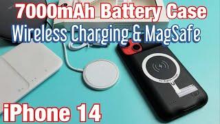 iPhone 14: 7000mAh Battery Case Review (Wireless Charging & MagSafe) (BOVSRT)