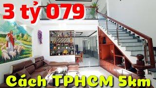 Nhà đẹp 7x66 ở thị xã Trảng Bàng Tây Ninh giáp Củ Chi TPHCM mặt tiền đường nhựa 20m gần Chợ Lộc Hưng