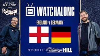 England 2-0 Germany LIVE Watchalong Ft. Redmen TV! UEFA EURO 2020 | FIVE x William Hill