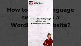 Add language switcher in wordpress #shorts #youtubeshorts #wordpress #viral