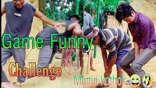 CHALLENGE FUNNY TRIPURA LOCAL GAME || COMEDY VIDEO || K ENTERTAINMENT PRESENT 2021