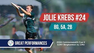 Great Performances: Jolie Krebs 2024 Commonwealth Cup II