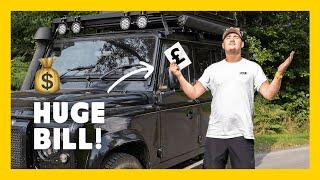 EXPENSIVE MOT FAIL FOR MY LAND ROVER DEFENDER!