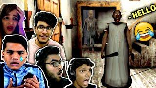 India Gamers React To First Time Meet Granny, Granny Chapter Two |Beastboyshub, Mythpat|Funny moment
