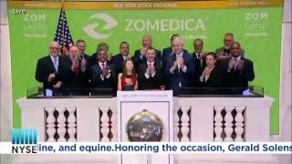 Zomedica Pharmaceuticals Corp. (NYSE American: ZOM) Rings The NYSE Opening Bell®