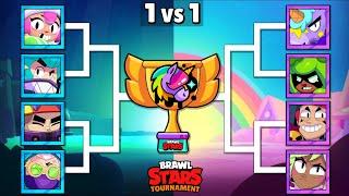 Who is The Best Deep Sea or Candyland Brawler? | Tentacle Bonnie | Brawl Stars Tournament