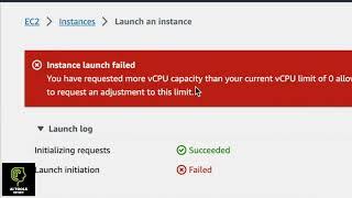 AWS G5 Instance vCPU Limit Error