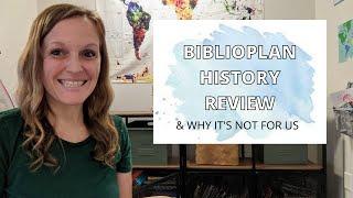 Biblioplan History Review | Biblioplan History Curriculum | Biblioplan History Curriculum Review