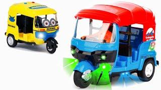 CNG Auto Rickshaw Restoration | remote control auto rickshaw | How To Make Auto Rickshaw | Assemble