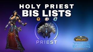 Holy Priest BiS Lists (Pre-Raid & Phase 1)