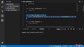 Learn Go in 3 Hours: Methods|packtpub.com