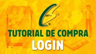 Tutorial de Compra Casa do Soldador - Login