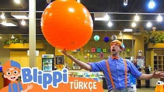 Blippi Kapalı Oyun Parkını Ziyaret Ediyor | Blippi Türkçe - Çocuklar için eğitici videolar | Türkçe