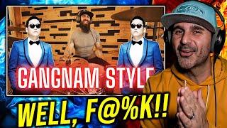 Reaction & Analysis - EL ESTEPARIO SIBERIANO Gangnam Style - Drum Cover 