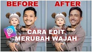 CARA EDIT MERUBAH WAJAH DI PICSART | Risa Christy