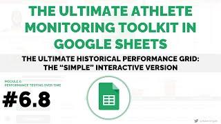 UAMT in Google Sheets #6.8 - Ultimate Historical Performance Grid: "Simple" Interactive Version