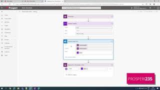 Prosperi 365 - Calling a Power Automate flow from a Microsoft Power Apps App