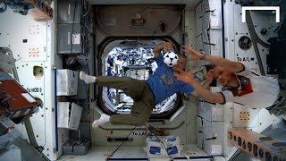 Football...on the International Space Station