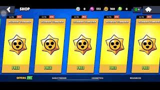 5 LEGENDARY STARR DROPS ⭐️⭐️⭐️⭐️⭐️ #brawlstars #thumbsupforbrawl