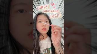 hah?! aku hamil lagi?! ￼ #baby #minivlog #yuka #pregnancytest #family #vlog #comedy #storytime