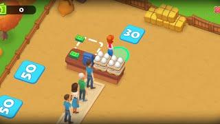 Township selling Eggs mini gameplay