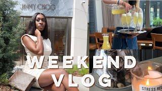 WEEKEND VLOG: BFF IN TOWN, DIY CRAFT, BRUNCH + MORE | Liv Celene 2021