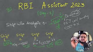 RBI Assistant Expected Cutoff 2023  Shift-Wise Comparison | RBI Assistant Analysis 2023