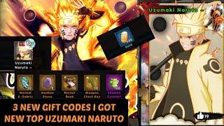 FREE New 3 GIFT CODES Ultimate Fight Survival Unlocks TOP NARUTO | Legendary Heroes Revolution Code