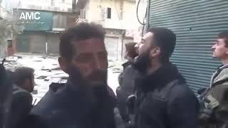 Jinn Caught on Back Ground While Syrian Mujahid calling Azaan