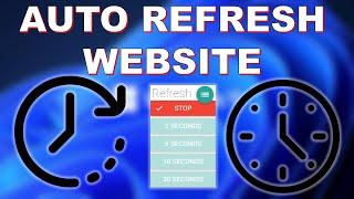 How to Refresh Web page | Reload Web page at a Certain Time