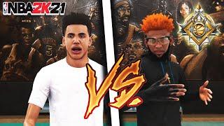 A Legend Pulls up on my Sharp Facilitator on the 1v1 Court! NBA 2K21