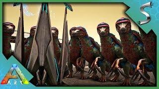 MUTATED THERIZINO ARMY VS ALL ALPHA BOSSES! - Ark: Survival Evolved [S4E130]