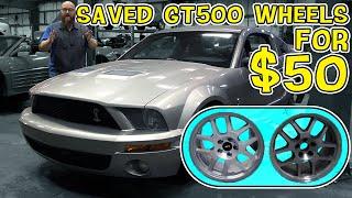 Restored My SHELBY COBRA GT500 Wheels for JUST $50!