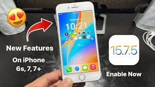 iOS 15.7.5 New Hidden Features on iPhone 6s, 7, 7+