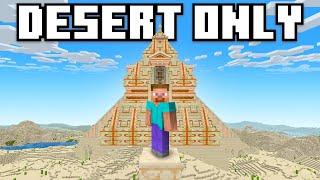 100 Days Desert Only but Temples are MASSIVE!