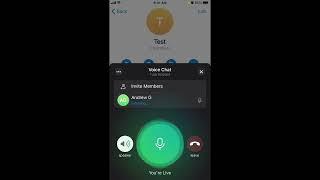How to start GROUP VOICE CHAT in TELEGRAM?