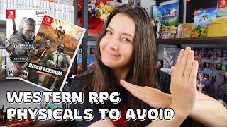 10 BEST & WORST Western RPG Physicals on Nintendo Switch | ft. @MissBubbles