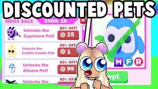 I TRADED DISCOUNTED ADOPT ME PETS!