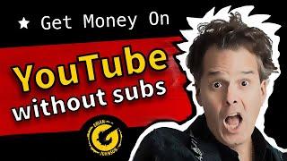 How to Make Money on YouTube without Subscribers