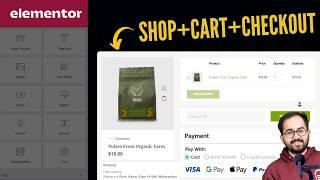 WooCommerce Product+Cart+Checkout on SAME page (Elementor)