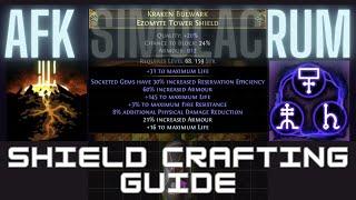 POE 3.25 | AFK Simulacrum SHIELD CRAFTING GUIDE